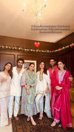 Kapoor Family Celebrates Ganesh Visarjan: Ranbir and Neetu Lead Prayers, Kareena and Karisma Join Festivities