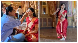 Mrunal Thakur Shares 'Sita Ramam' BTS Photos Amidst Anushka Sharma Controversy