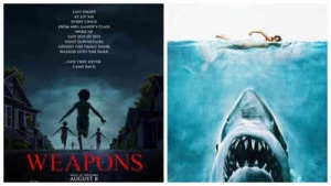'Weapons' Slices to Top Spot at Labor Day Box Office; 'Jaws' Rerelease Makes a Big Splash
