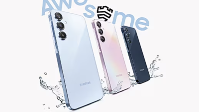 Samsung Galaxy A35 and A55 5G in multiple colors